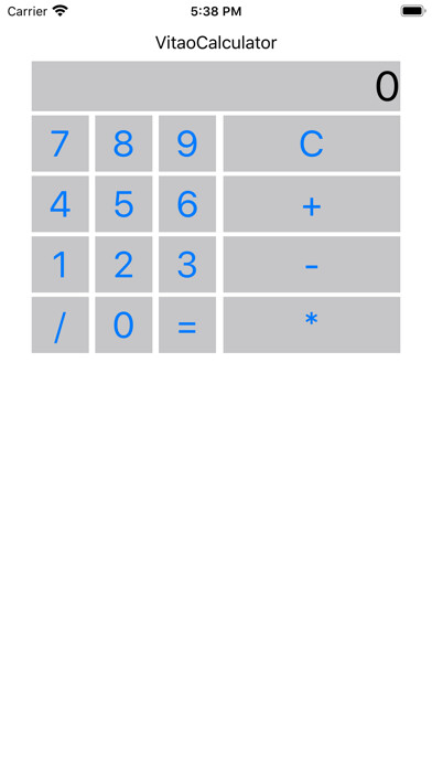 Emulate iPhone app VitaoCalculator using MyAndroid Emulate iPhone app VitaoCalculator using MyAndroid