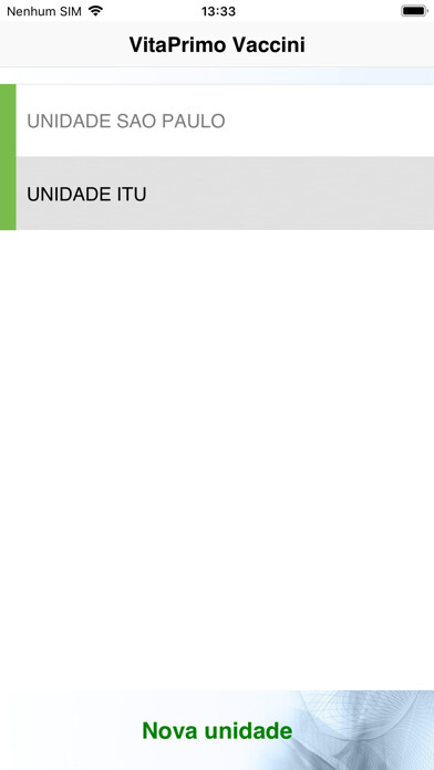 Emulate iPhone app VitaPrimo Vaccini Gestor using MyAndroid