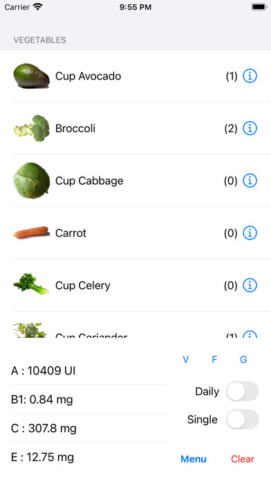 Emulate iPhone app Vit Calc using MyAndroid Emulate iPhone app Vit Calc using MyAndroid
