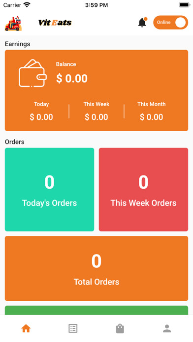 Emulate iPhone app VitEats Driver using MyAndroid