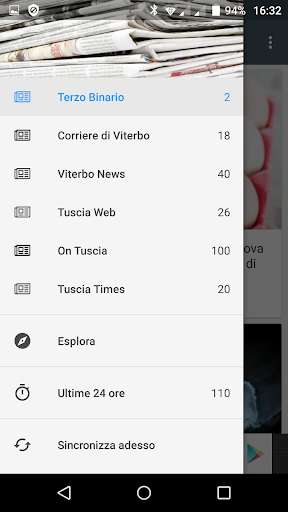 Run android online APK Viterbo notizie locali from MyAndroid or emulate Viterbo notizie locali using MyAndroid