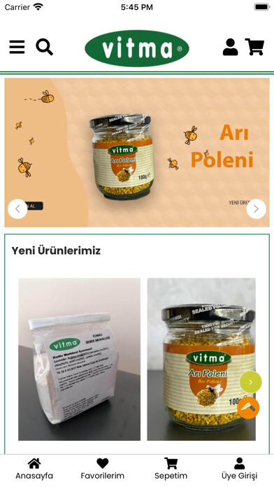 Emulate iPhone app Vitma Doğal Gıda using MyAndroid Emulate iPhone app Vitma Doğal Gıda using MyAndroid