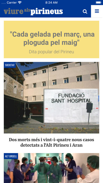Emulate iPhone app Viure als Pirineus using MyAndroid Emulate iPhone app Viure als Pirineus using MyAndroid