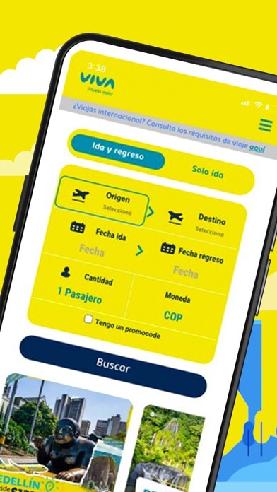 Emulate iPhone app Viva Air - Vuelos baratos using MyAndroid Emulate iPhone app Viva Air - Vuelos baratos using MyAndroid
