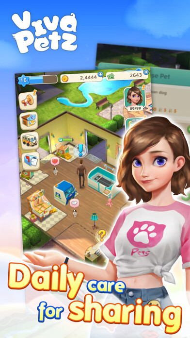 Emulate iPhone app ViVa Petz using MyAndroid