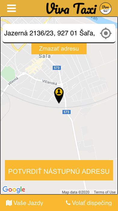 Emulate iPhone app Viva Taxi Šaľa using MyAndroid Emulate iPhone app Viva Taxi Šaľa using MyAndroid