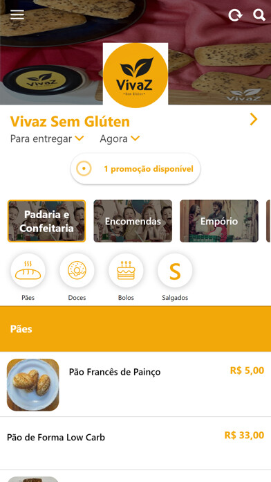 Emulate iPhone app Vivaz Sem Gluten using MyAndroid Emulate iPhone app Vivaz Sem Gluten using MyAndroid