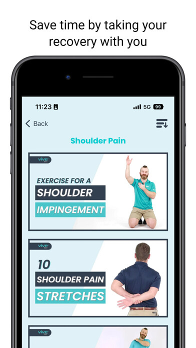 Emulate iPhone app Vive Fit: Exercise and Rehab using MyAndroid Emulate iPhone app Vive Fit: Exercise and Rehab using MyAndroid