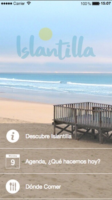 Emulate iPhone app Vive Islantilla using MyAndroid