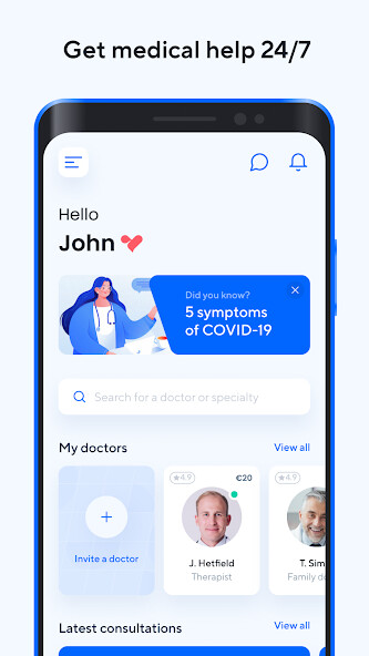 Run android online APK Viveo Health - Consult Doctors from MyAndroid or emulate Viveo Health - Consult Doctors using MyAndroid