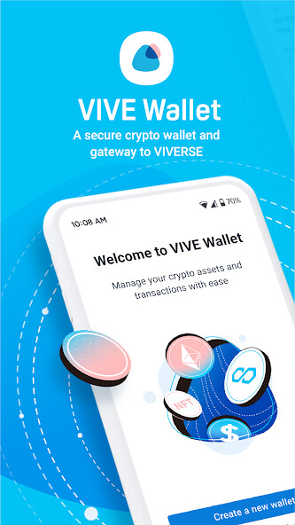 Run android online APK VIVE Wallet from MyAndroid or emulate VIVE Wallet using MyAndroid