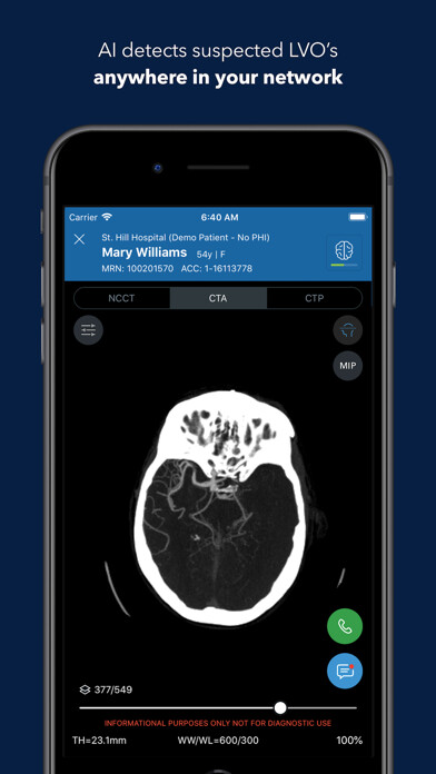 Emulate iPhone app Viz Training AI Stroke Care using MyAndroid Emulate iPhone app Viz Training AI Stroke Care using MyAndroid