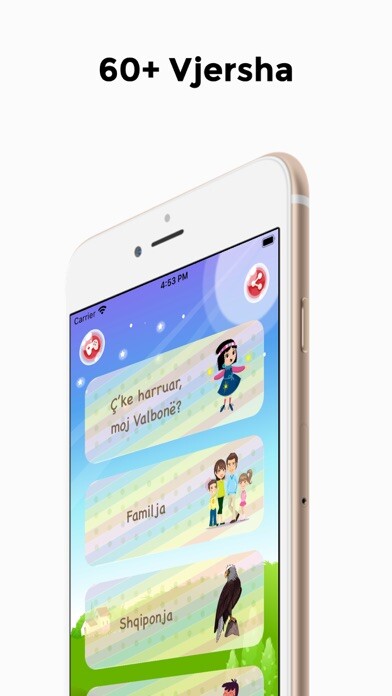 Emulate iPhone app Vjersha - Shqip using MyAndroid Emulate iPhone app Vjersha - Shqip using MyAndroid