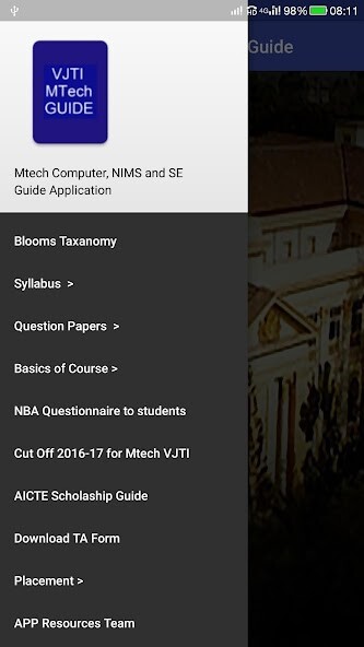 Run android online APK VJTI MTech Computer Guide from MyAndroid or emulate VJTI MTech Computer Guide using MyAndroid