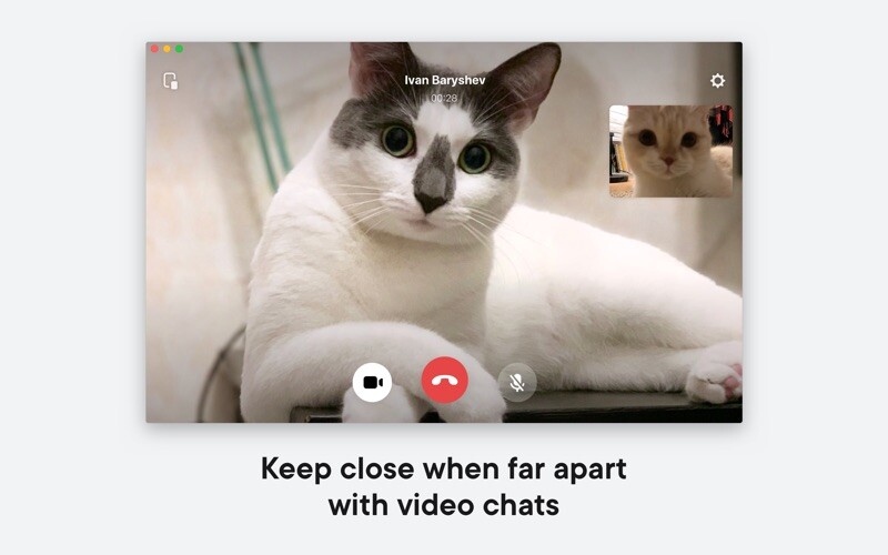 Emulate iPhone app VK Messenger using MyAndroid