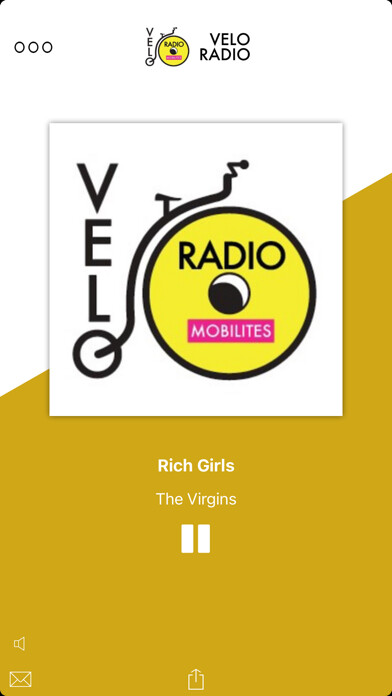 Emulate iPhone app Vélo Radio using MyAndroid