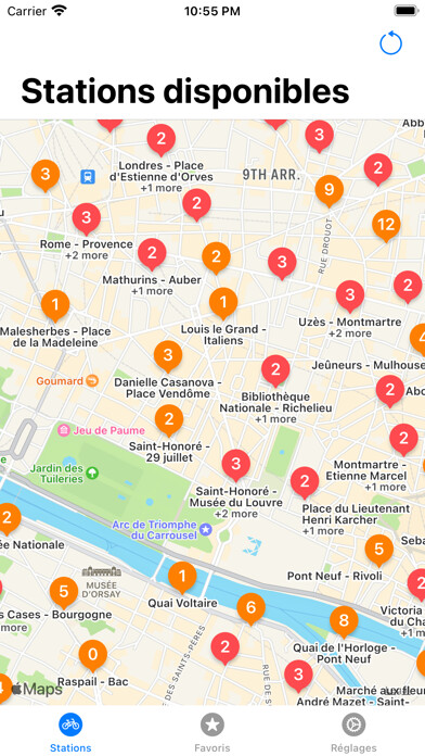 Emulate iPhone app Vélo Today using MyAndroid Emulate iPhone app Vélo Today using MyAndroid