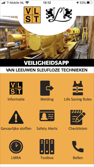 Emulate iPhone app VLST Veiligheidsapp using MyAndroid Emulate iPhone app VLST Veiligheidsapp using MyAndroid