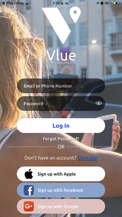 Emulate iPhone app Vlue using MyAndroid