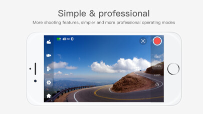Emulate iPhone app Vmate - snoppa gimbal camera using MyAndroid