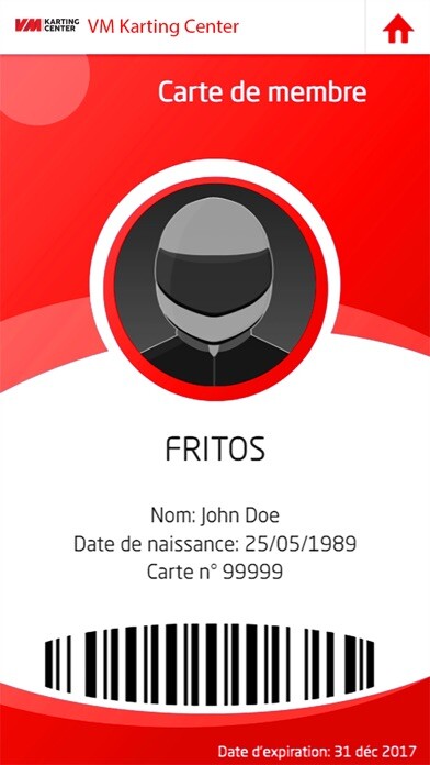 Emulate iPhone app VM Karting Center using MyAndroid