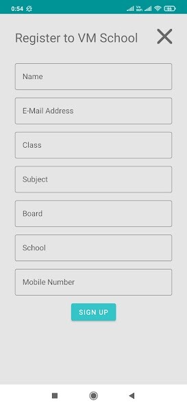 Run android online APK VM School from MyAndroid or emulate VM School using MyAndroid