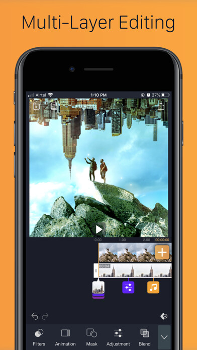 Emulate iPhone app VMX Video Editor using MyAndroid