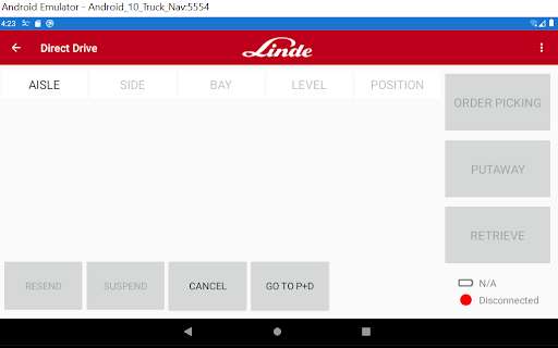 Emulate VNA Truck Navigation from MyAndroid or run VNA Truck Navigation using MyAndroid