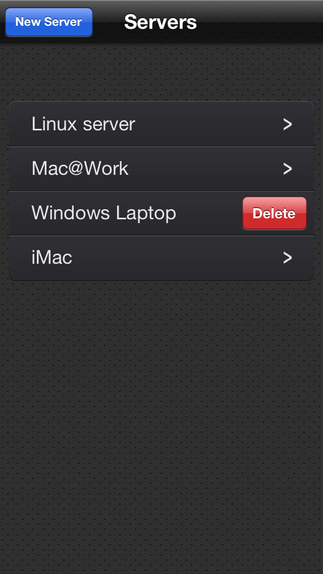 Emulate iPhone app VNC Client - Universal App using MyAndroid