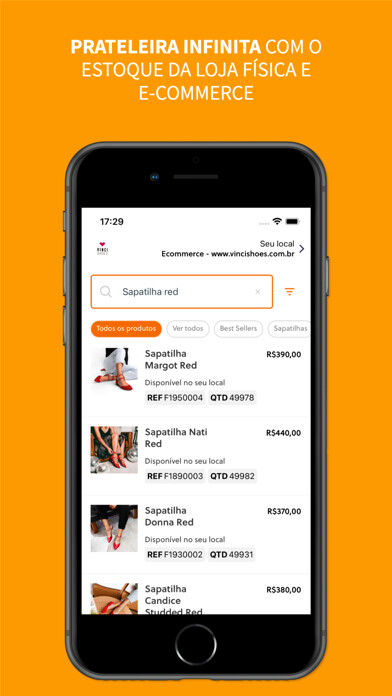 Emulate iPhone app Vnda Direct: omnichannel sales using MyAndroid Emulate iPhone app Vnda Direct: omnichannel sales using MyAndroid