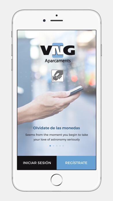Emulate iPhone app VNG Aparcaments App using MyAndroid
