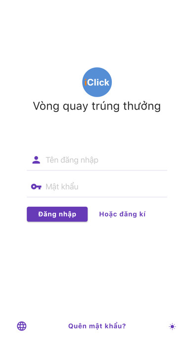 Emulate iPhone app Vòng quay trúng thưởng using MyAndroid