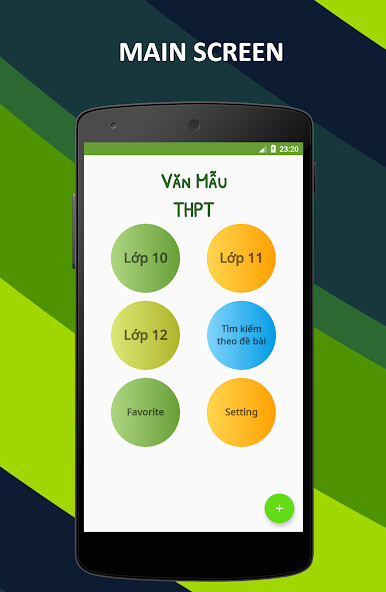 Run android online APK Văn Mẫu THPT - Van Mau THPT -  from MyAndroid or emulate Văn Mẫu THPT - Van Mau THPT -  using MyAndroid