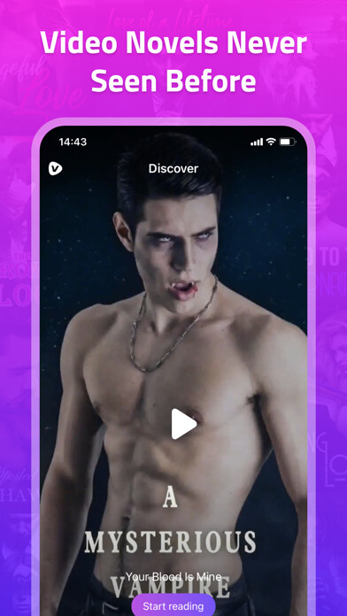 Emulate iPhone app VNovel - Video Web Novels using MyAndroid