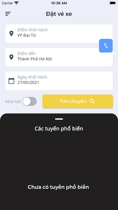 Emulate iPhone app Văn Phúc - Xe VIP Thái Nguyên using MyAndroid Emulate iPhone app Văn Phúc - Xe VIP Thái Nguyên using MyAndroid