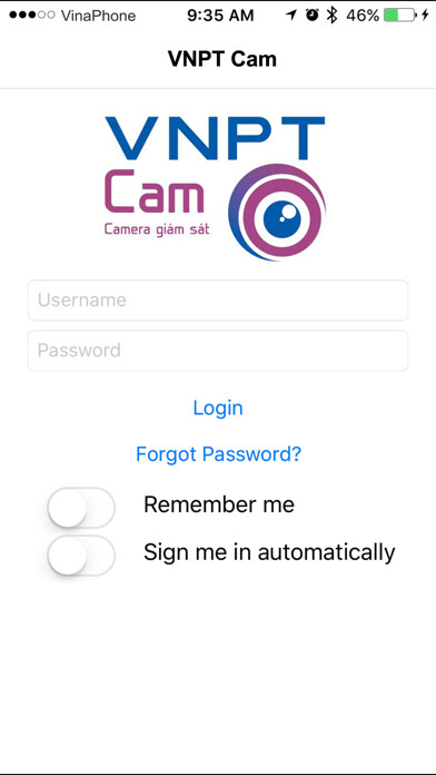 Emulate iPhone app VNPT Cam using MyAndroid