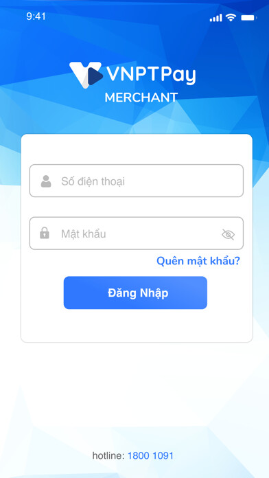 Emulate iPhone app VNPT Pay Merchant using MyAndroid