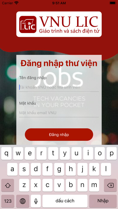 Emulate iPhone app VNU-LIC using MyAndroid