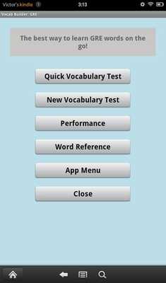 Emulate Android APK Vocab Builder: GRE (Lite) Emulate Android APK Vocab Builder: GRE (Lite)