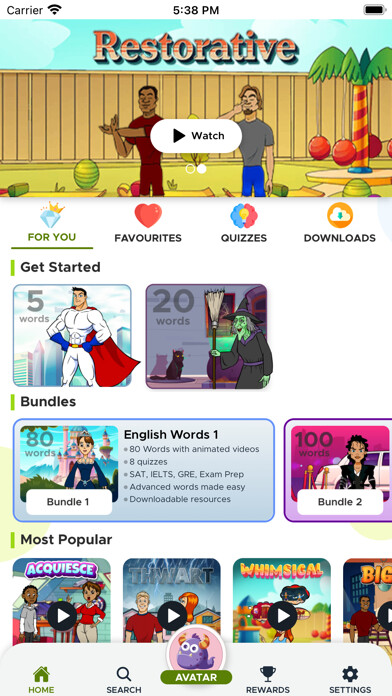 Emulate iPhone app Vocabimate - Quick, Fun Videos using MyAndroid Emulate iPhone app Vocabimate - Quick, Fun Videos using MyAndroid