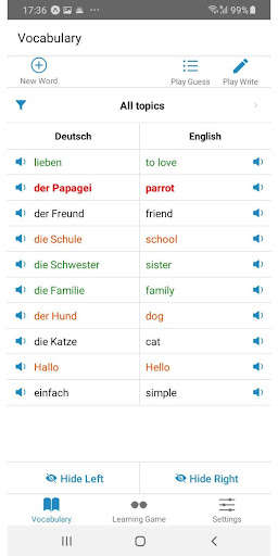 Run android online APK Vocabito - your vocabulary to learn new words fast from MyAndroid or emulate Vocabito - your vocabulary to learn new words fast using MyAndroid