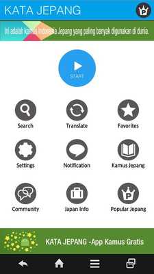 Emulate Android APK VOCAB JAPAN-INDONESIA - FREE
