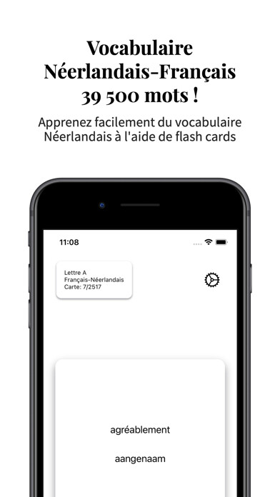 Emulate iPhone app Vocabulaire Néerlandais using MyAndroid Emulate iPhone app Vocabulaire Néerlandais using MyAndroid