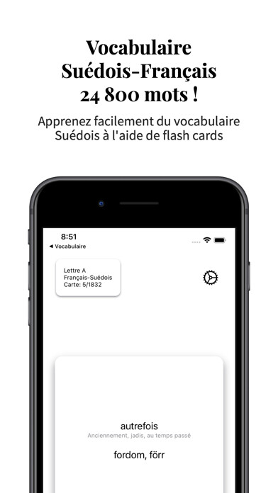 Emulate iPhone app Vocabulaire Suédois-Français using MyAndroid Emulate iPhone app Vocabulaire Suédois-Français using MyAndroid