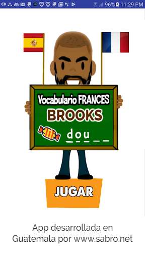 Run android online APK Vocabulario Frances Brooks from MyAndroid or emulate Vocabulario Frances Brooks using MyAndroid