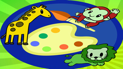 Emulate iPhone app Vocabulary animals Coloring Book using MyAndroid