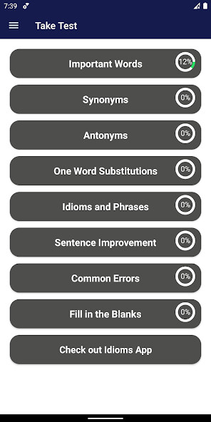 Run android online APK Vocabulary Builder from MyAndroid or emulate Vocabulary Builder using MyAndroid