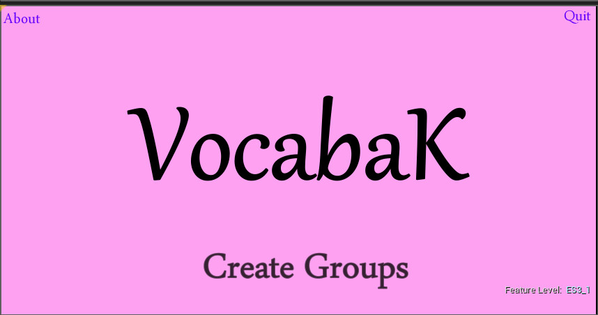Run android online APK Vocabulary : Create vocab Levels and practice from MyAndroid or emulate Vocabulary : Create vocab Levels and practice using MyAndroid