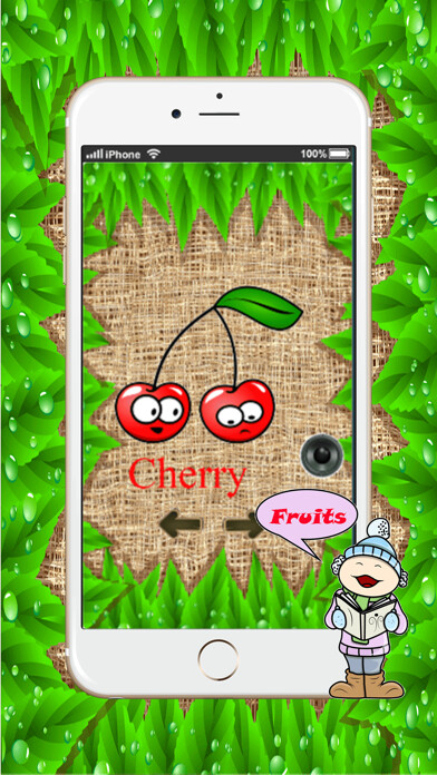 Emulate iPhone app Vocabulary Fruit using MyAndroid