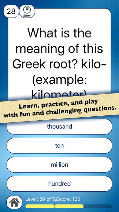 Emulate iPhone app Vocabulary: Greek Latin Roots using MyAndroid Emulate iPhone app Vocabulary: Greek Latin Roots using MyAndroid